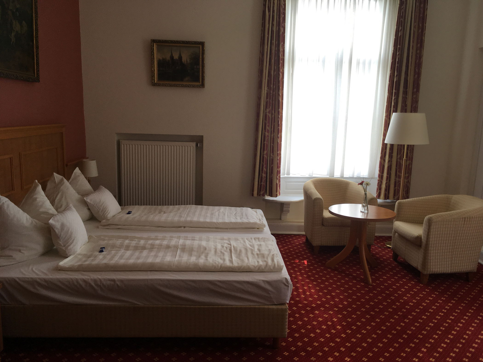 Ritterzimmer des Schlosshotels Haus Grieth Bed & Breakfast